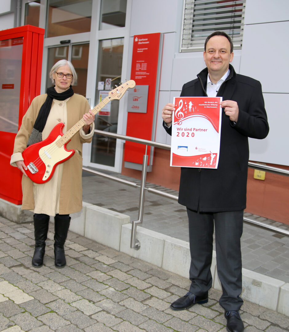 Sparkasse Oberhessen fördert Musikschule Butzbach