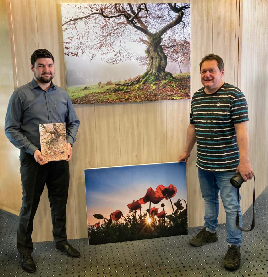 Neuer Sparkassen-Chef eröffnet Fotoausstellung in Homberg