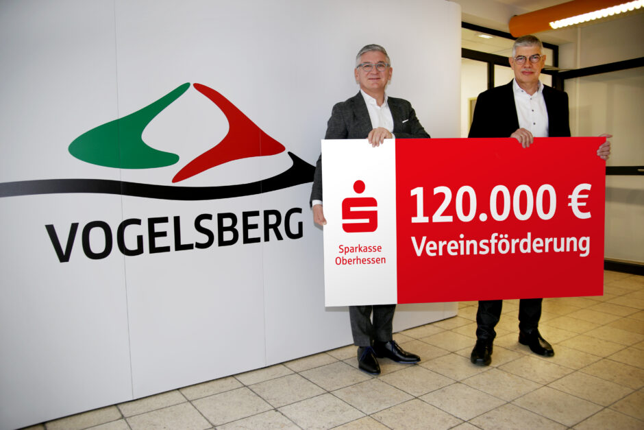 Sparkasse Oberhessen belohnt Vereinsarbeit mit 120.000 Euro