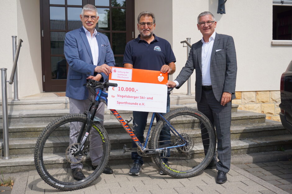 Sparkassen-Stiftung fördert Bike-Park Mücke mit 10.000 Euro