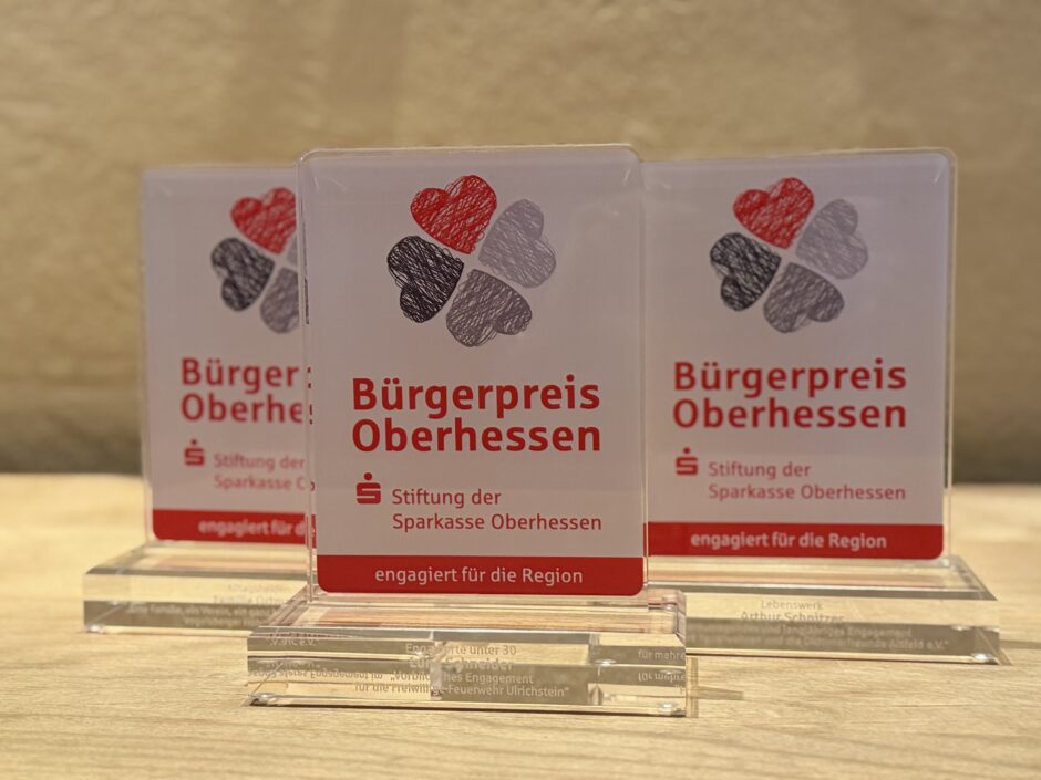 Menschen, die unsere Heimat bereichern: Bürgerpreis Oberhessen im Vogelsbergkreis verliehen